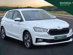 Moon white metallic Used 2022 Skoda Fabia SE L Hatchback | £14,200 (Fair price)