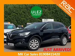 Black Used 2018 Renault Kadjar Dynamique SUV | £8,895 (Fair price)