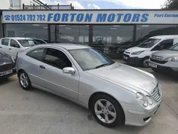 Silver Used 2006 Mercedes C160 SE Coupe | £3,295