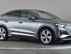 Grey Used 2021 Audi Q4 e-tron S-Line SUV | £20,498