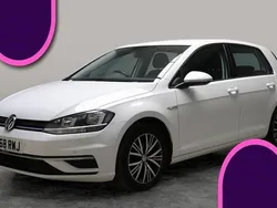 White Used 2018 VW Golf VII SE Hatchback | £11,599 (Good price)