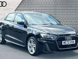 Black Used 2022 Audi A1 S-Line Hatchback | £19,952 (Fair price)