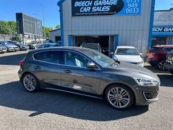 Grey Used 2019 Ford Focus Vignale Hatchback | £10,990 (Fair price)