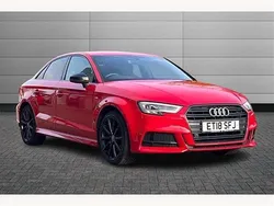 Misano red Used 2018 Audi A3 Black Edition Sedan | £13,470 (Super price)