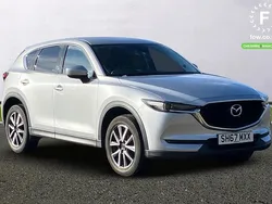 Silver Used 2017 Mazda CX-5 Inclusive SUV | £15,199 (Fair price)