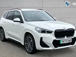White Used 2023 BMW iX1 M Sport SUV | £31,162 (Good price)