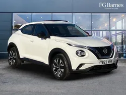 White Used 2023 Nissan Juke Acenta SUV | £14,195 (Fair price)