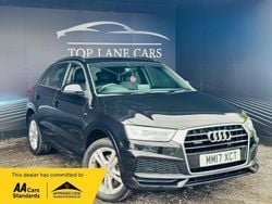 Black Used 2017 Audi Q3 S-Line SUV | £9,925 (Good price)
