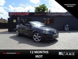 Black Used 2008 Audi A3 Cabriolet Cabriolet | £2,995 (Fair price)