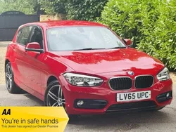 Red Used 2015 BMW 118 Sport Line Hatchback | £9,290 (Fair price)