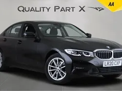 Black Used 2020 BMW 320 Sedan | £17,775 (Fair price)