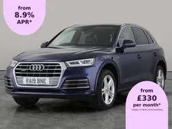 Blue Used 2019 Audi Q5 S-Line SUV | £20,657 (Fair price)
