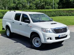 White Used 2015 Toyota HiLux Active Pickup | £12,845 (Good price)