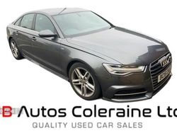 Grey Used 2015 Audi A6 S-Line Sedan | £10,750 (Fair price)