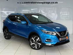 Blue Used 2018 Nissan Qashqai Tekna SUV | £11,750 (Fair price)