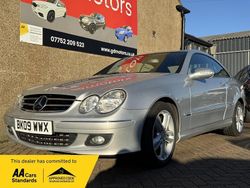 Silver Used 2009 Mercedes CLK220 Avantgarde Coupe | £3,295 (Good price)