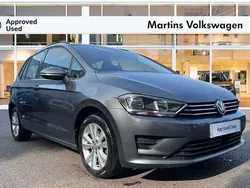 Grey Used 2017 VW Golf Sportsvan SE MPV | £12,290