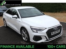White Used 2022 Audi A3 S-Line Sedan | £15,995 (Super price)