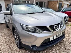 Silver Used 2014 Nissan Qashqai Tekna SUV | £4,099