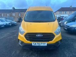 Yellow Used 2020 Ford Transit Custom Trend Van | £8,975 (Fair price)