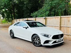 White Used 2018 Mercedes CLS350 AMG line Coupe | £22,500 (A bit pricey)