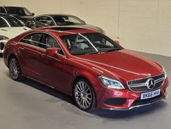 Red Used 2016 Mercedes CLS220 AMG line Sedan | £17,900 (Expensive)