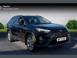 Galaxy black Used 2023 Toyota RAV4 Hybrid SUV | £34,601 (Fair price)