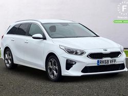 White Used 2018 Kia Ceed 3 Estate | £9,999 (Fair price)