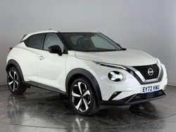 White Used 2022 Nissan Juke Tekna SUV | £14,500 (Fair price)