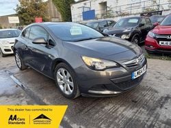 Grey Used 2014 Vauxhall Astra GTC Sport Coupe | £5,295 (Fair price)