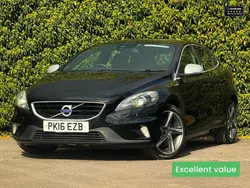 Black Used 2016 Volvo V40 R-Design Estate | £8,590 (Fair price)