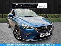 Blue Used 2019 Mazda CX-3 Inclusive SUV | £10,995 (Fair price)
