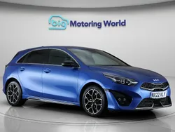 Blue Used 2022 Kia Ceed GT-Line Hatchback | £16,100 (Fair price)