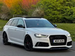 White Used 2015 Audi RS6 Sport Estate | £34,990