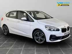 White Used 2020 BMW 218 Sport Line Hatchback | £12,795 (Fair price)