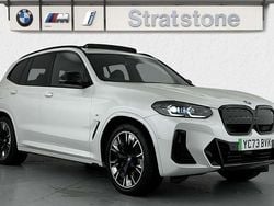 White Used 2023 BMW iX3 M Sport SUV | £33,496 (Fair price)