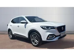 White Used 2023 MG HS Exclusive SUV | £15,775 (Fair price)