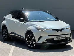 White Used 2017 Toyota C-HR SUV | £13,795