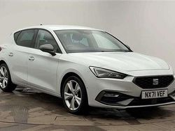 White Used 2021 Seat Leon FR Hatchback | £14,495 (Fair price)