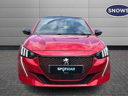 Red Used 2022 Peugeot e-208 GT Hatchback | £12,397 (Fair price)
