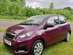 Purple Used 2017 Peugeot 108 Active Hatchback | £2,650