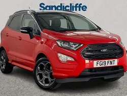Red Used 2022 Ford Ecosport ST-Line SUV | £9,155 (Good price)