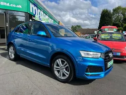 Blue Used 2017 Audi Q3 S-Line SUV | £14,999 (A bit pricey)