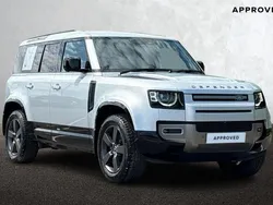 Hakuba silver Used 2023 Land Rover Defender HSE Dynamic SUV | £60,250 (Fair price)