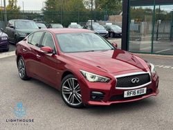 Red Used 2016 Infiniti Q50 Sport Tech Sedan | £6,895 (Good price)