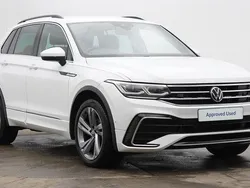 Pure white Used 2023 VW Tiguan R-line Edition SUV | £28,570 (Fair price)