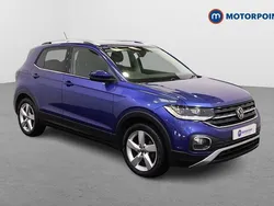 Blue Used 2021 VW T-Cross SEL SUV | £14,049 (Good price)