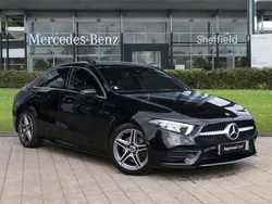 Black Used 2021 Mercedes A220 AMG line Sedan | £19,985 (Fair price)
