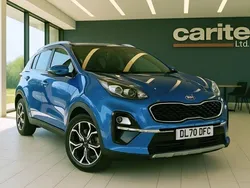 Blue Used 2020 Kia Sportage GT-Line SUV | £17,495 (Fair price)