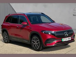 Red Used 2022 Mercedes EQB350 AMG Line Premium SUV | £24,216 (Fair price)